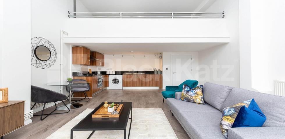 Stunning Live/Work mezzanine property with large balcony Ability Plaza, Dalston
